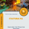 Apostila Operador De Máquinas Pesadas Prefeitura de Itaituba PA 2025