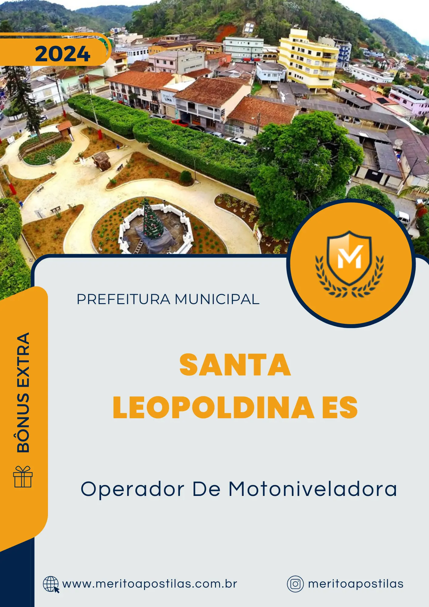 Apostila Operador De Motoniveladora Prefeitura de Santa Leopoldina ES 2024
