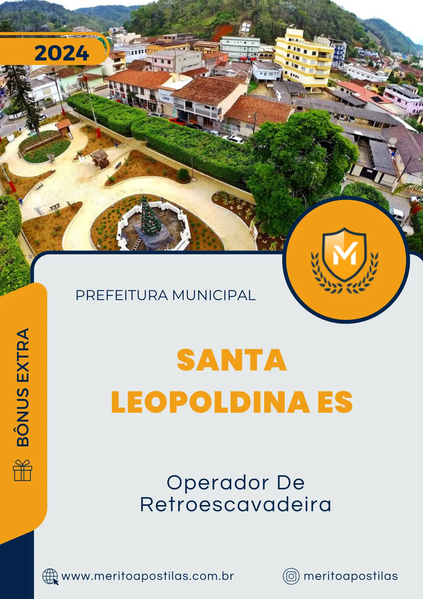 Apostila Operador De Retroescavadeira Prefeitura de Santa Leopoldina ES 2024