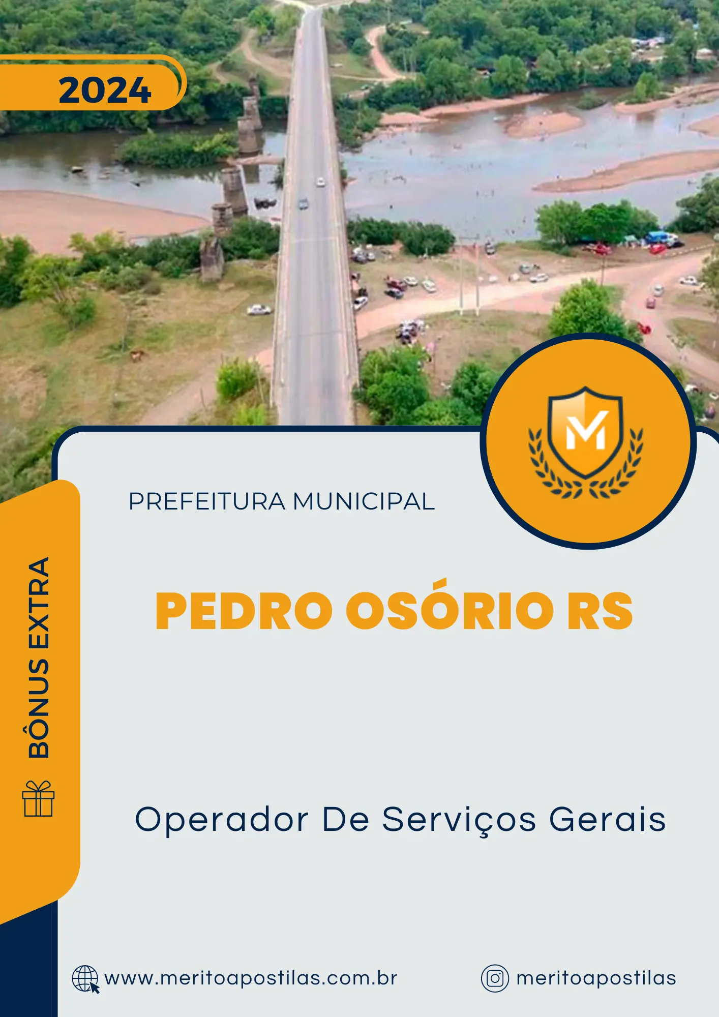 Apostila Operador De Serviços Gerais Prefeitura de Pedro Osório RS 2024