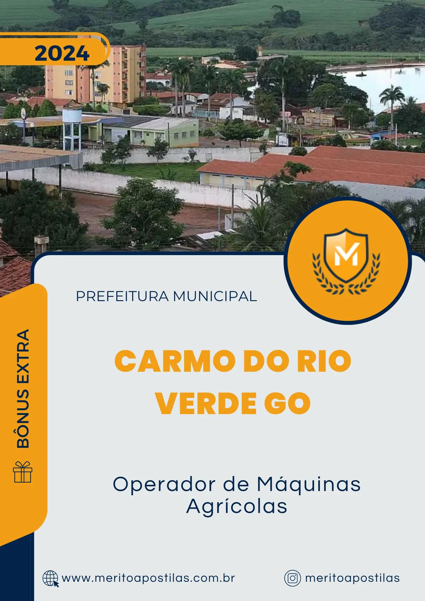 Apostila Operador de Máquinas Agrícolas Prefeitura de Carmo do Rio Verde GO 2024