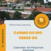 Apostila Operador de Máquinas Pesadas Prefeitura de Carmo do Rio Verde GO 2024