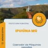 Apostila Operador De Máquinas Pesadas Prefeitura de Ipuiúna MG 2024