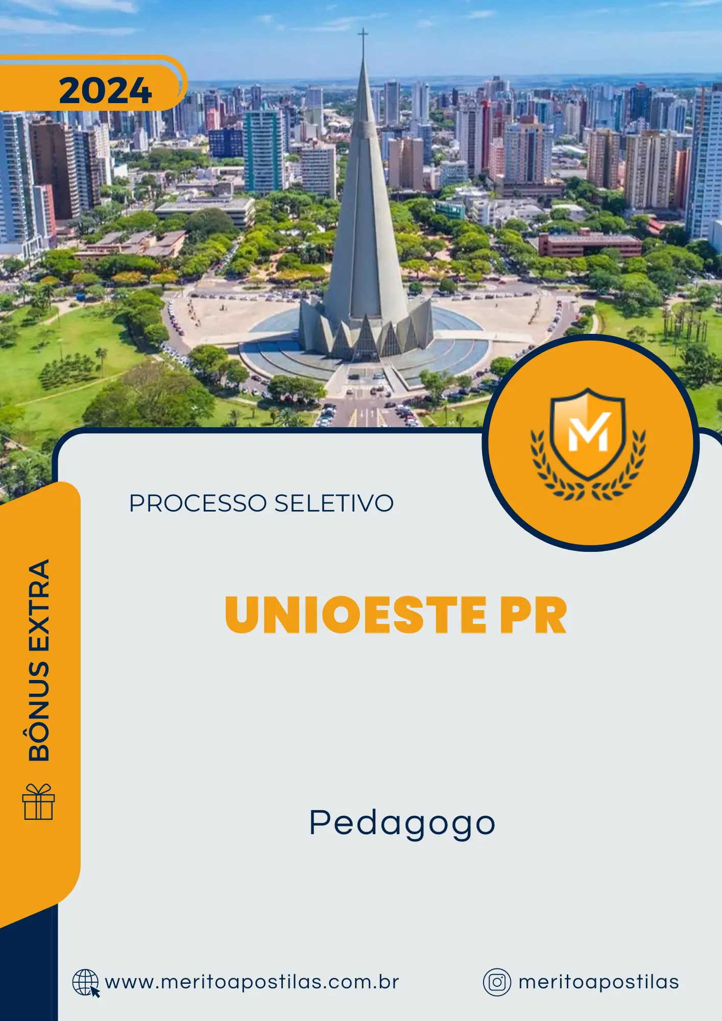 Apostila Pedagogo Processo Seletivo UNIOESTE PR 2024