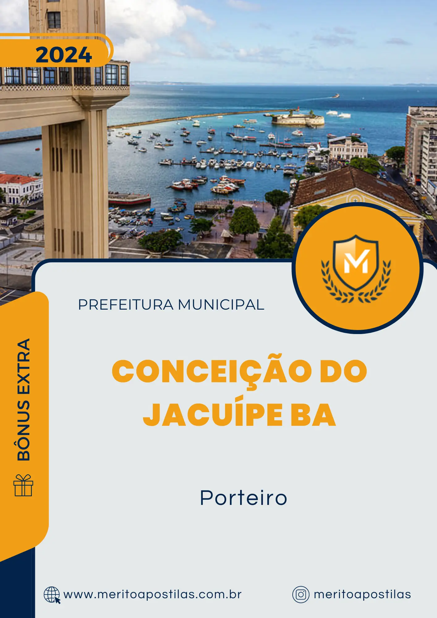 Apostila Porteiro Prefeitura de Conceição do Jacuípe BA 2024