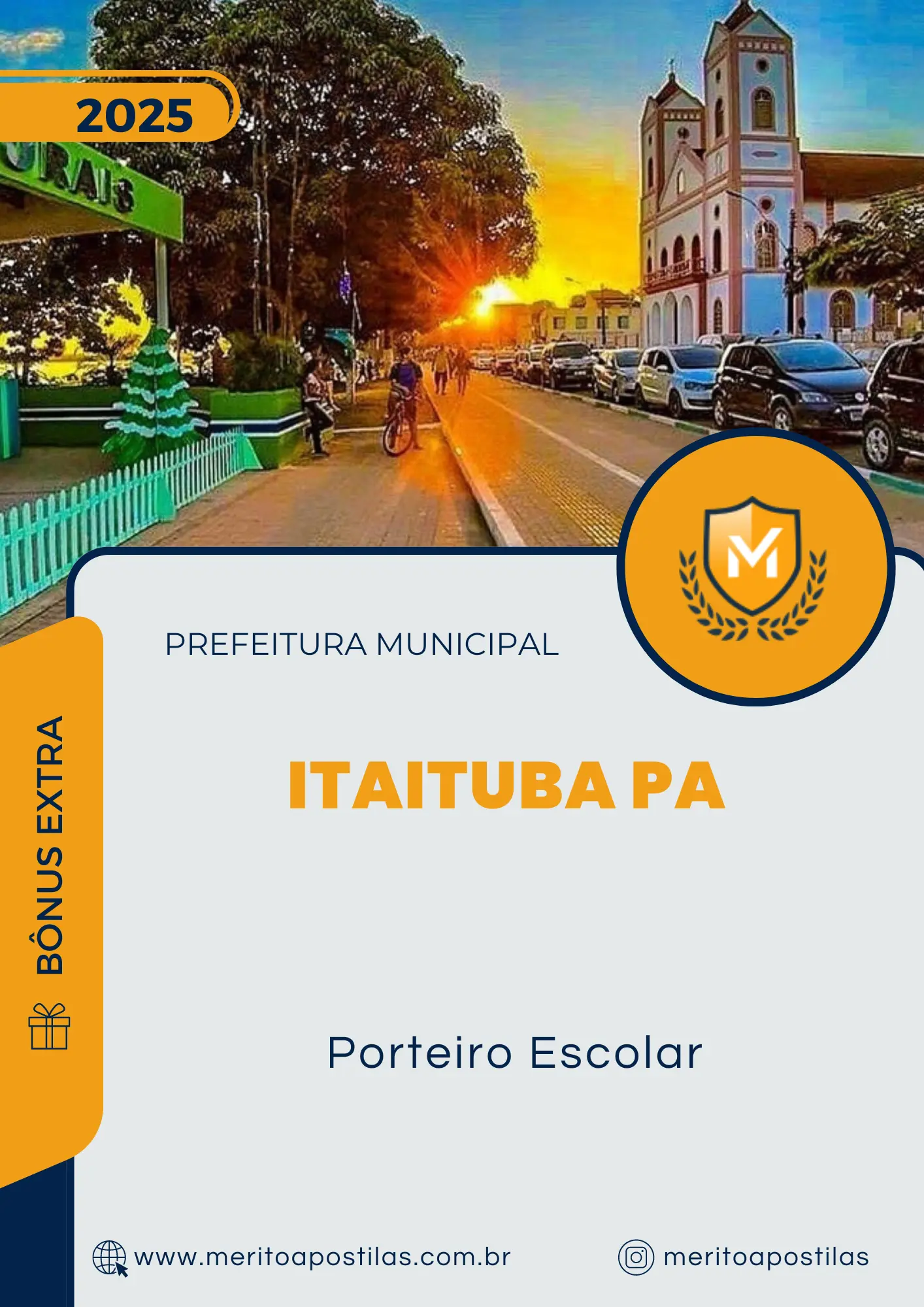 Apostila Porteiro Escolar Prefeitura de Itaituba PA 2025