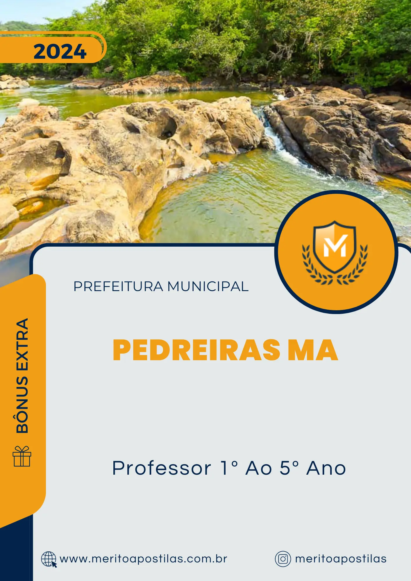 Apostila Professor 1º Ao 5º Ano Prefeitura de Pedreiras MA 2024