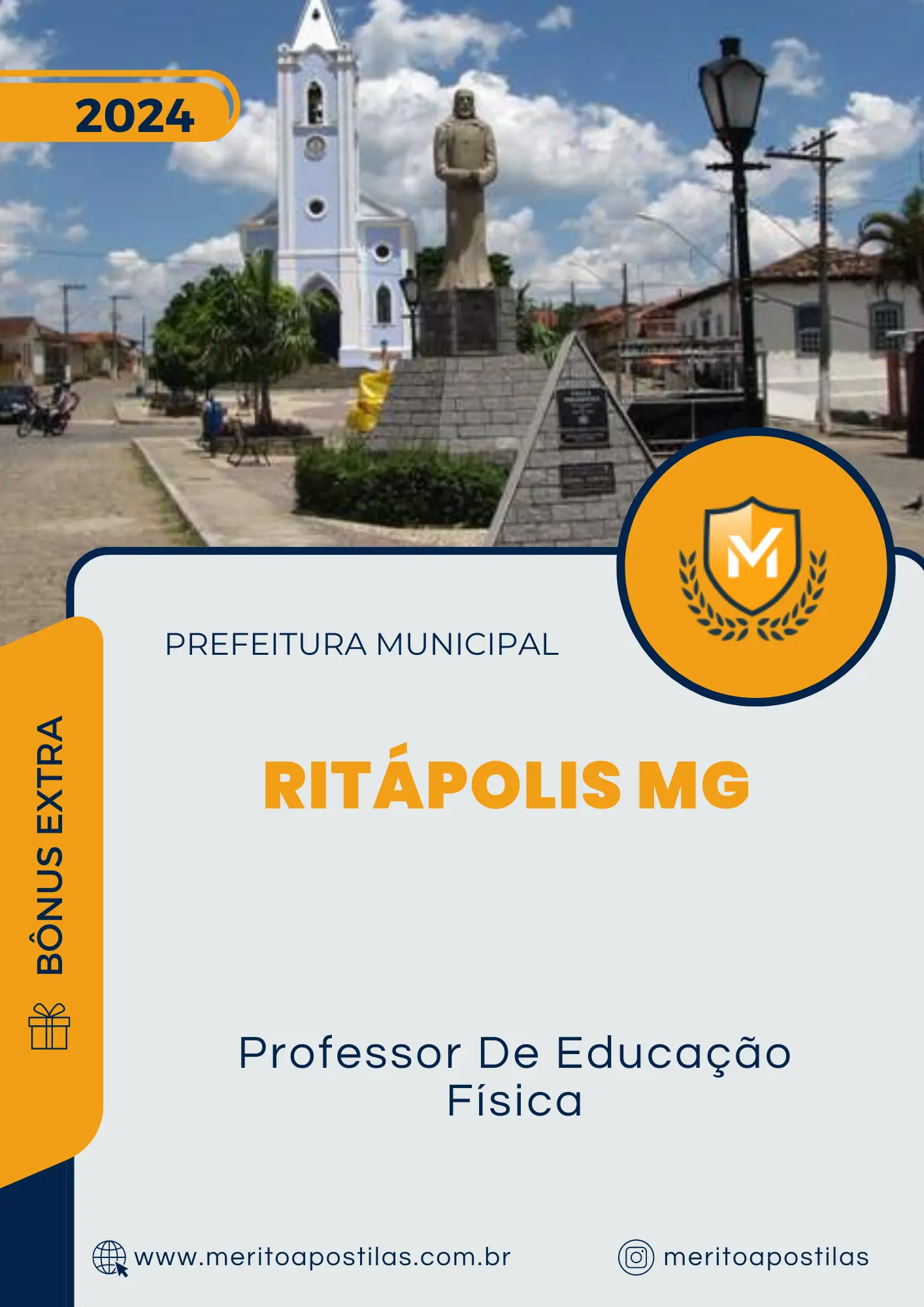 Apostila Professor De Educação Física Prefeitura de Ritápolis MG 2024