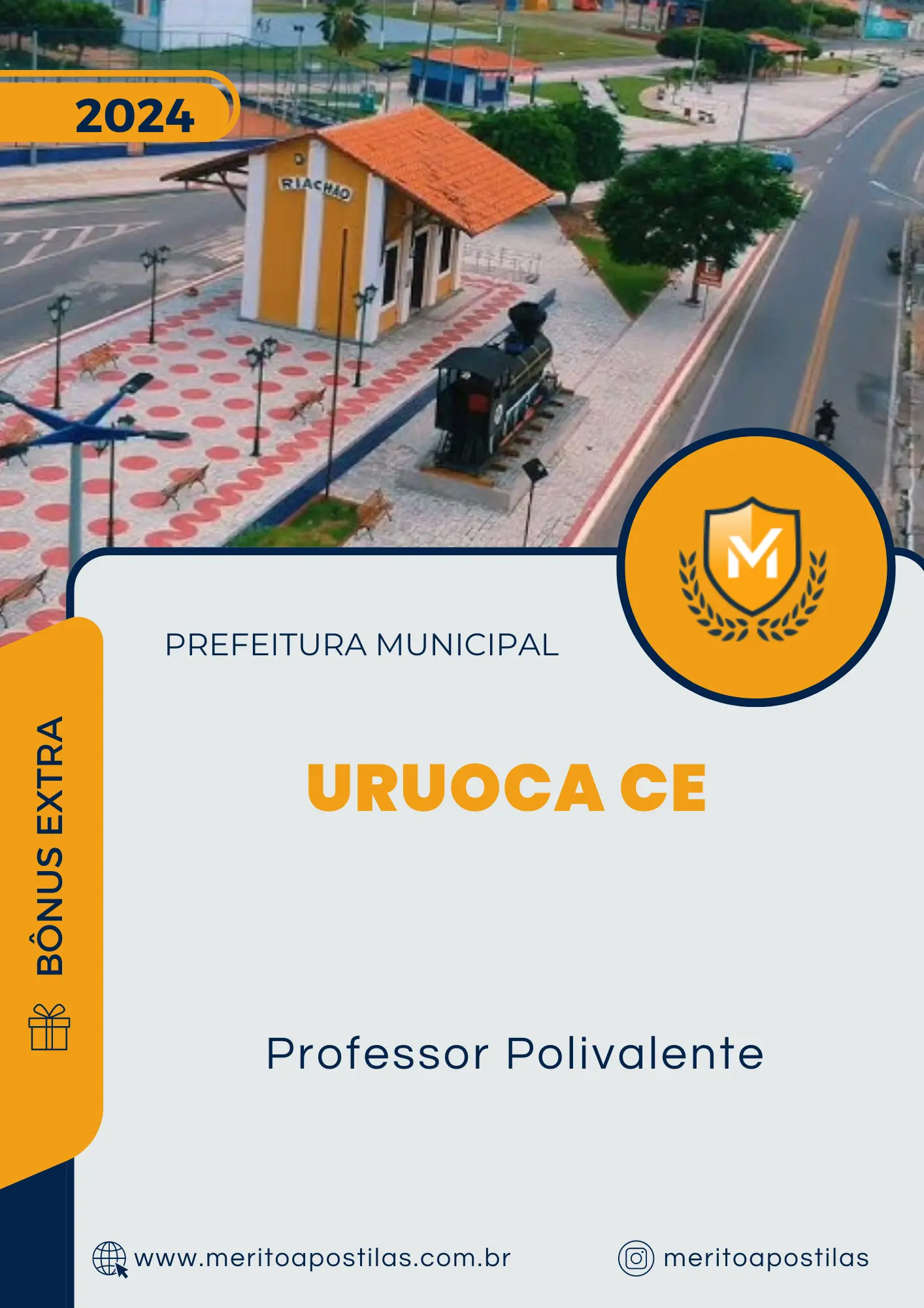 Apostila Professor Polivalente Prefeitura de Uruoca CE 2024