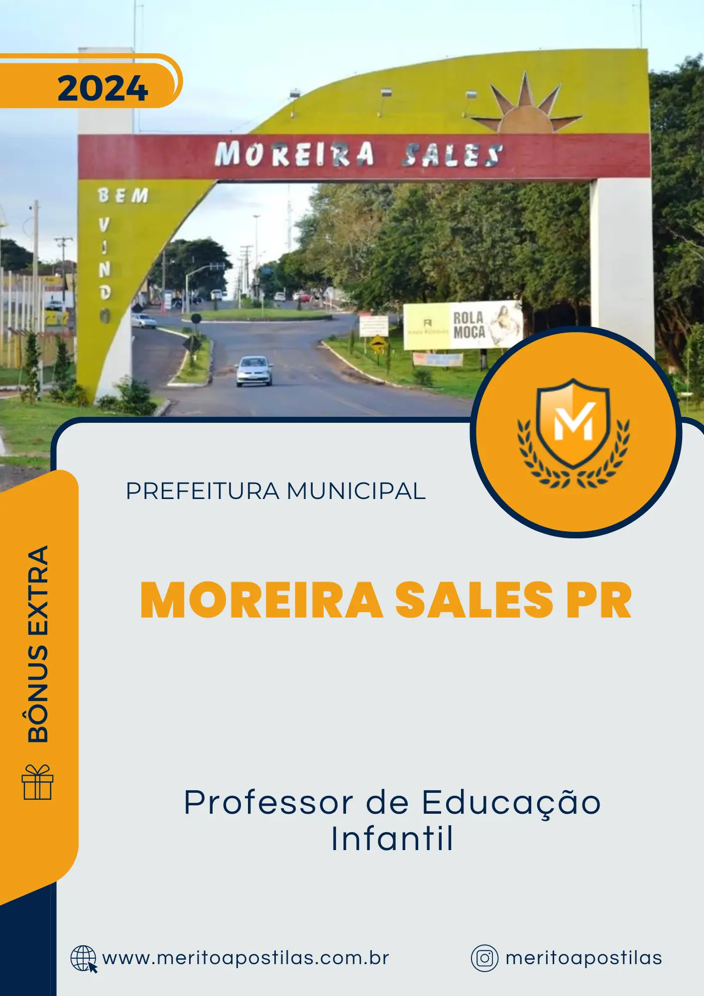 Apostila Professor de Educação Infantil Prefeitura de Moreira Sales PR 2024