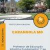 Apostila Professor de Educação Infantil e Fundamental 1º ao 5º ano Professor I Prefeitura de Carangola MG 2024