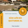 Apostila Recreador Prefeitura de São Luís do Quitunde AL 2024