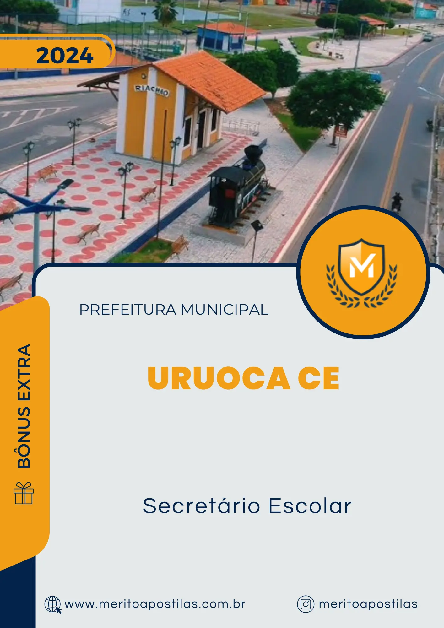 Apostila Secretário Escolar Prefeitura de Uruoca CE 2024
