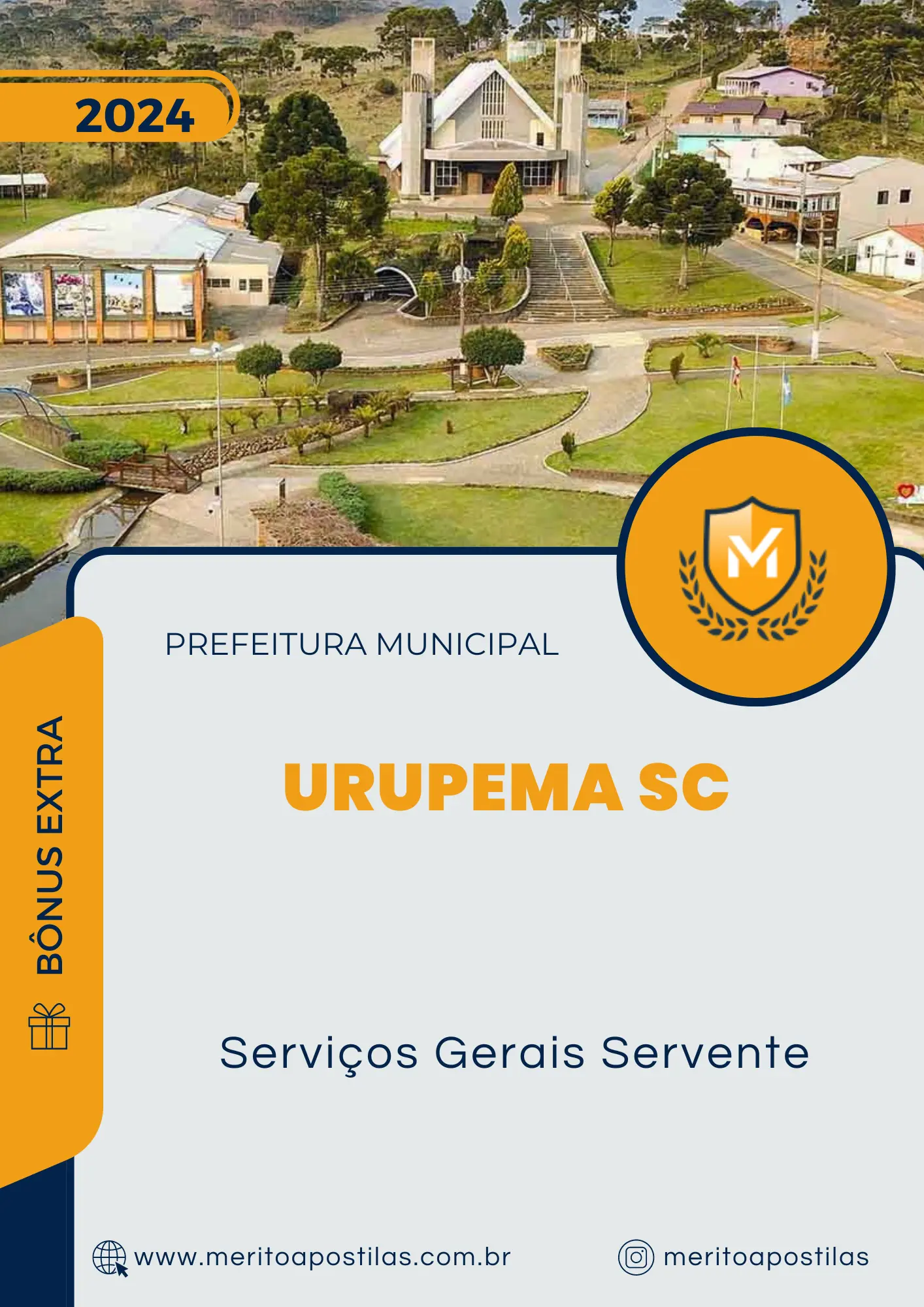 Apostila Serviços Gerais Servente Prefeitura de Urupema SC 2024