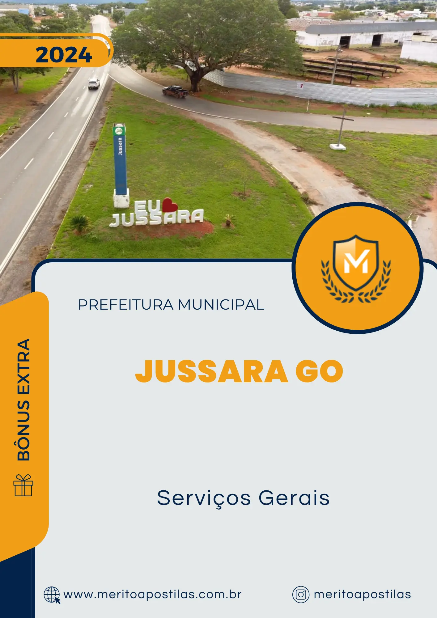 Apostila Serviços Gerais Prefeitura de Jussara GO 2024