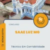 Apostila Técnico Em Contabilidade Concurso SAAE Luz MG 2024