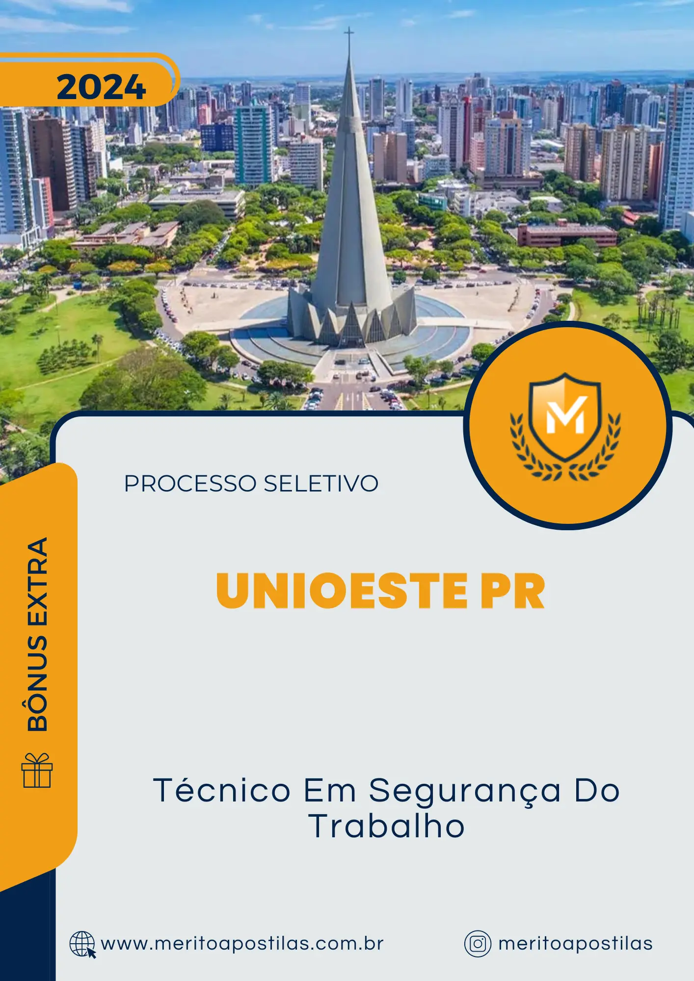 Apostila Técnico Em Segurança Do Trabalho Processo Seletivo UNIOESTE PR 2024