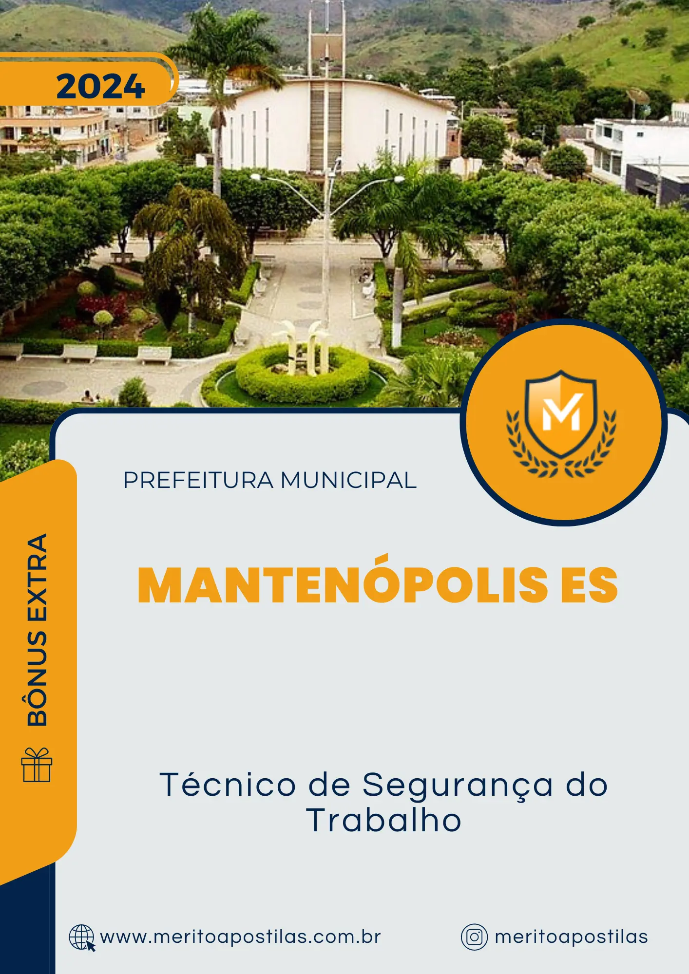 Apostila Técnico de Segurança do Trabalho Prefeitura de Mantenópolis ES 2024