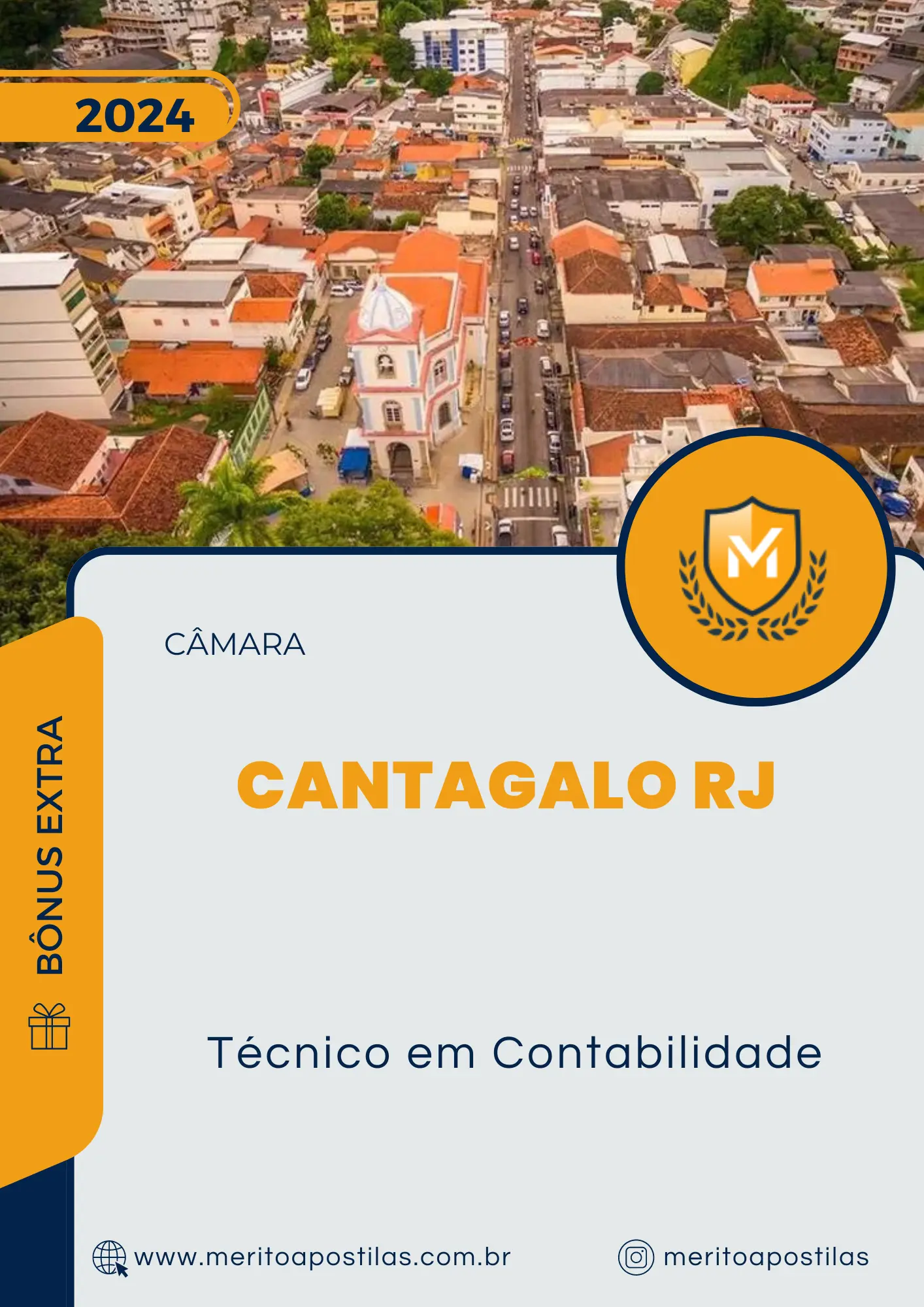 Apostila Técnico em Contabilidade Câmara de Cantagalo RJ 2024