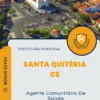 Apostila Agente Comunitário De Saúde Prefeitura de Santa Quitéria CE 2024