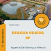 Apostila Agente De Serviços Gerais Concurso DEAGUA Guaíra SP 2024