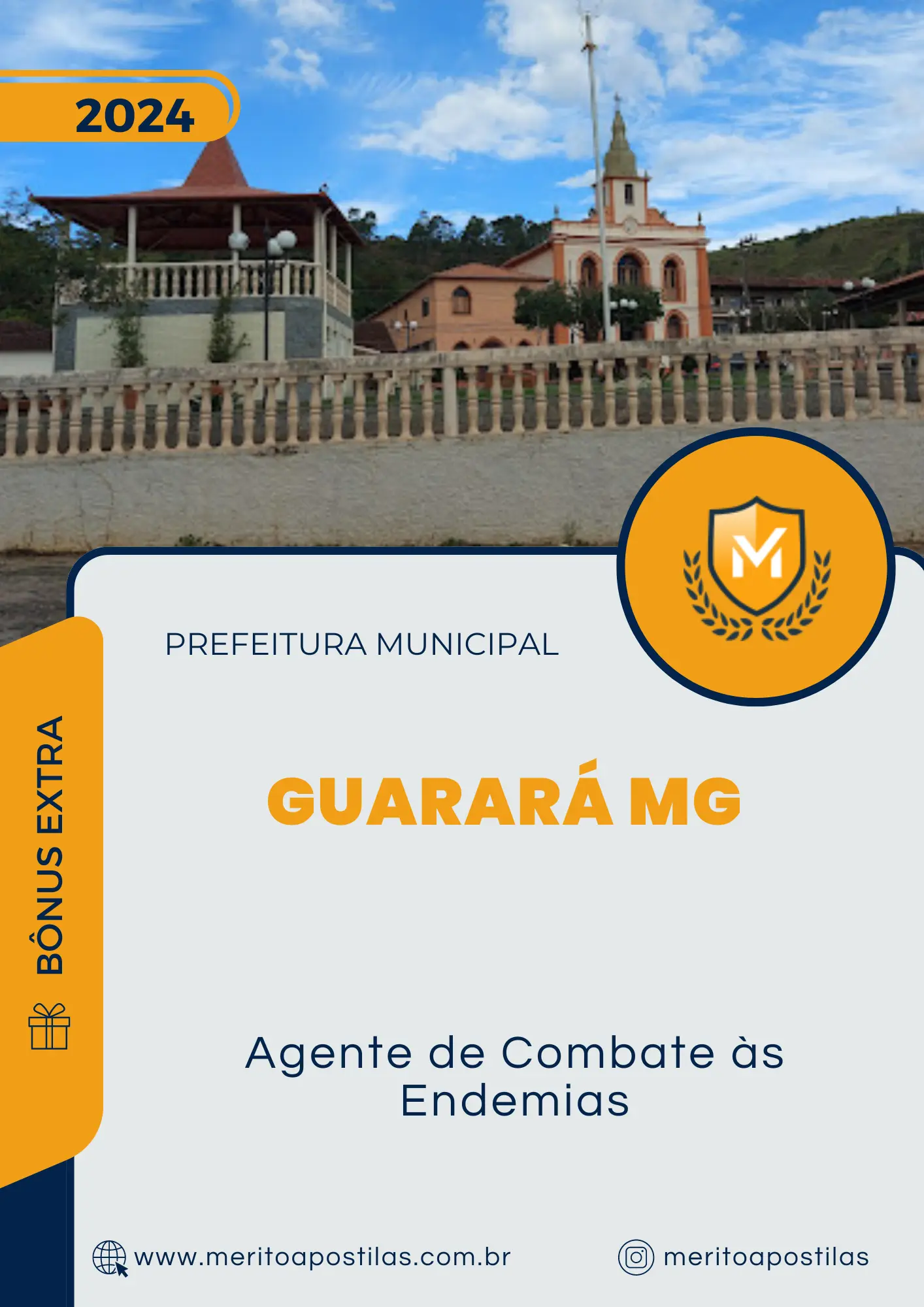 Apostila Agente de Combate à Endemias Prefeitura de Guarará MG 2025