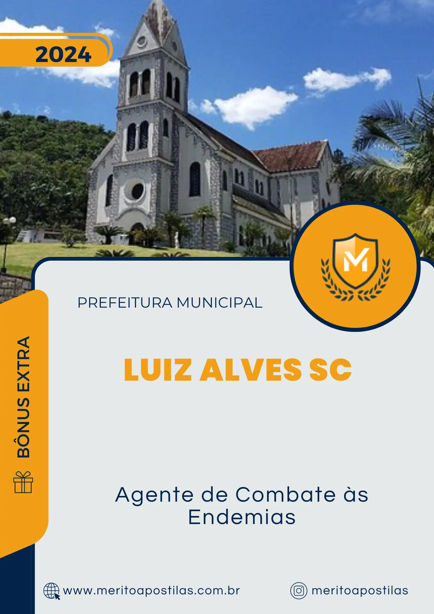 Apostila Agente de Combate às Endemias Prefeitura de Luiz Alves SC 2024