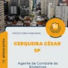 Apostila Agente de Combate às Endemias Prefeitura de Cerqueira César SP 2024