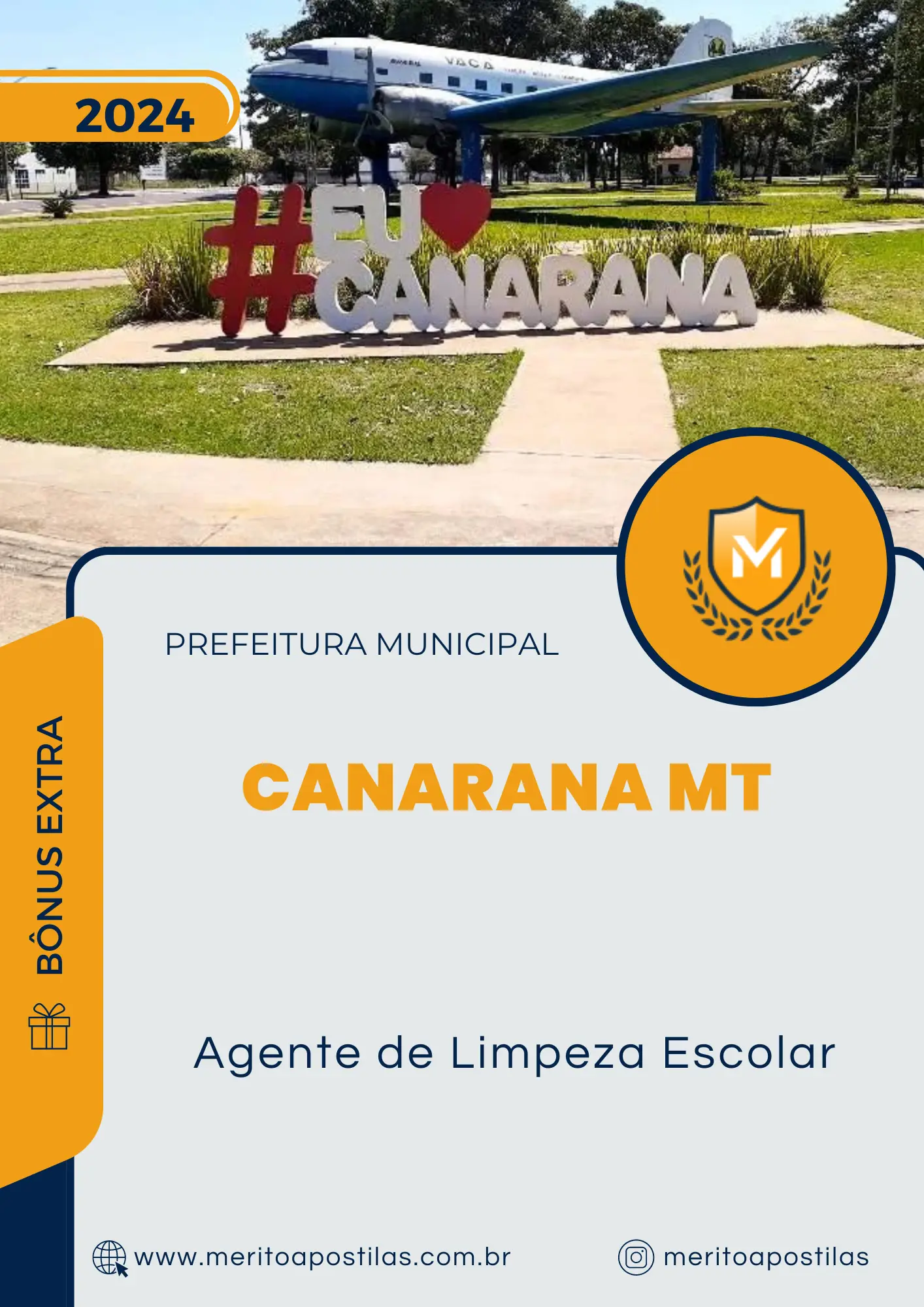 Apostila Agente de Limpeza Escolar Prefeitura de Canarana MT 2024