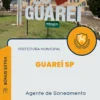Apostila Agente de Saneamento Prefeitura de Guareí SP 2024