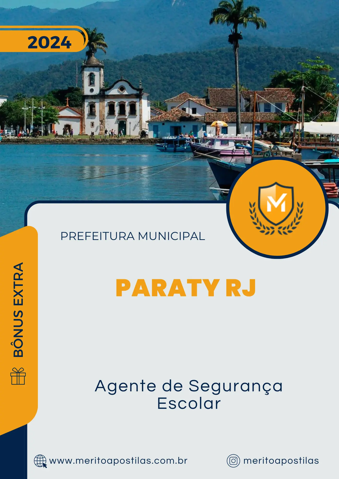 Apostila Agente de Segurança Escolar Prefeitura de Paraty RJ 2024