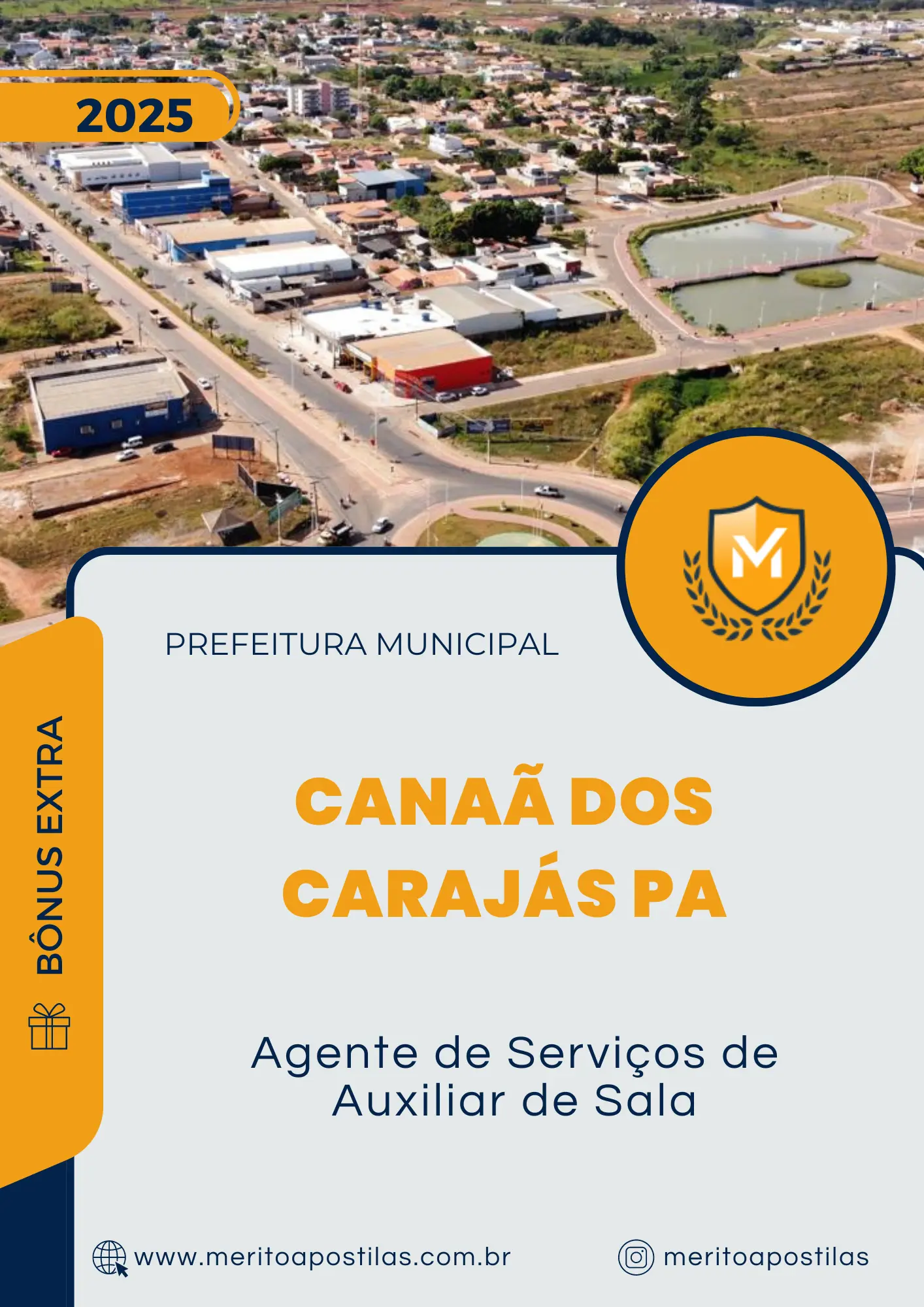 Apostila Agente de Serviços de Auxiliar de Sala Prefeitura de Canaã dos Carajás PA 2025