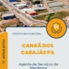 Apostila Agente de Serviços de Mecânica Prefeitura de Canaã dos Carajás PA 2025