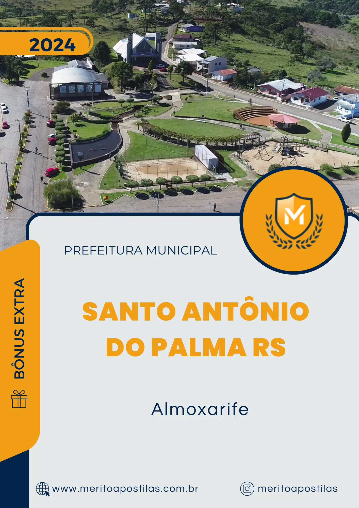 Apostila Almoxarife Prefeitura de Santo Antônio do Palma RS 2024
