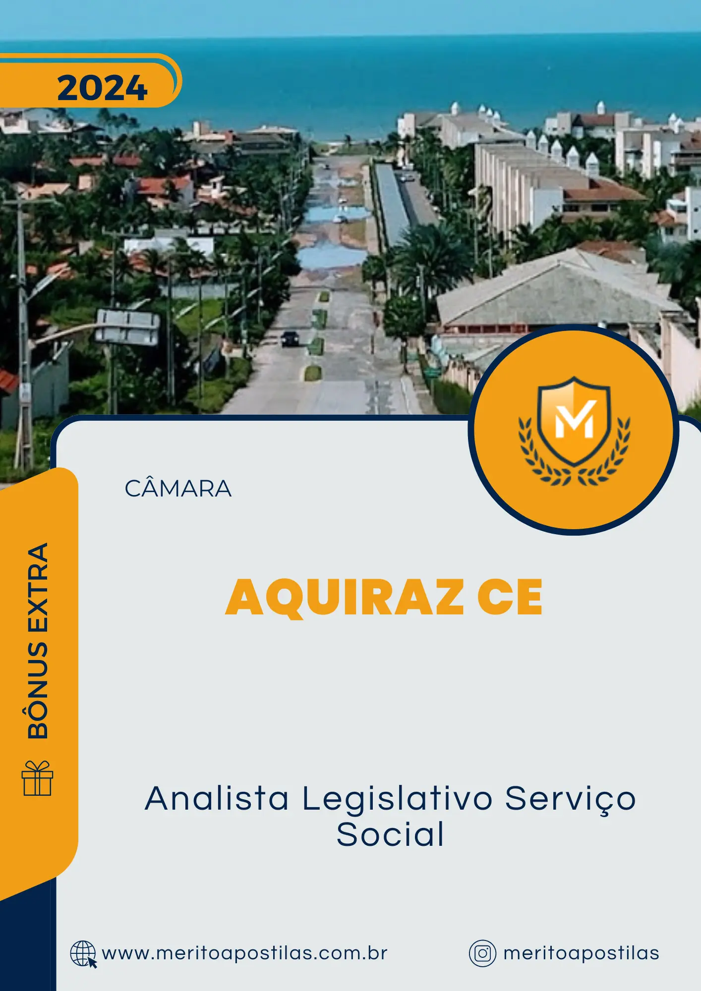 Apostila Analista Legislativo Serviço Social Câmara de Aquiraz CE 2024