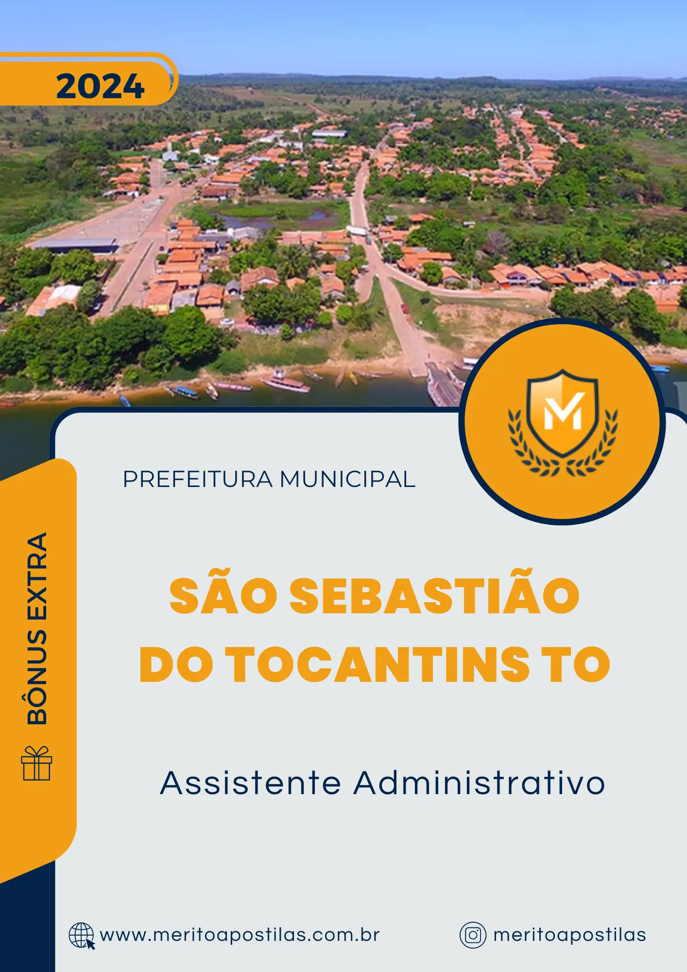 Apostila Assistente Administrativo Prefeitura de São Sebastião do Tocantins TO 2024