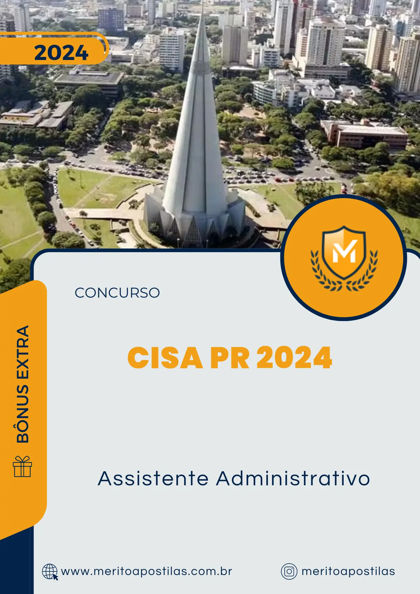 Apostila Assistente Administrativo Concurso CISA PR 2024