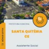 Apostila Assistente Social Prefeitura de Santa Quitéria CE 2024