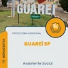 Apostila Assistente Social Prefeitura de Guareí SP 2024