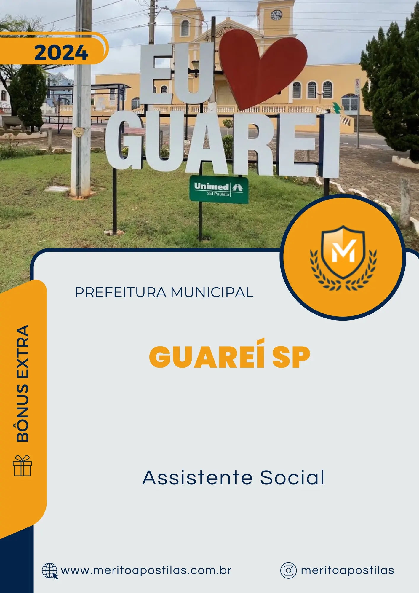 Apostila Assistente Social Prefeitura de Guareí SP 2024