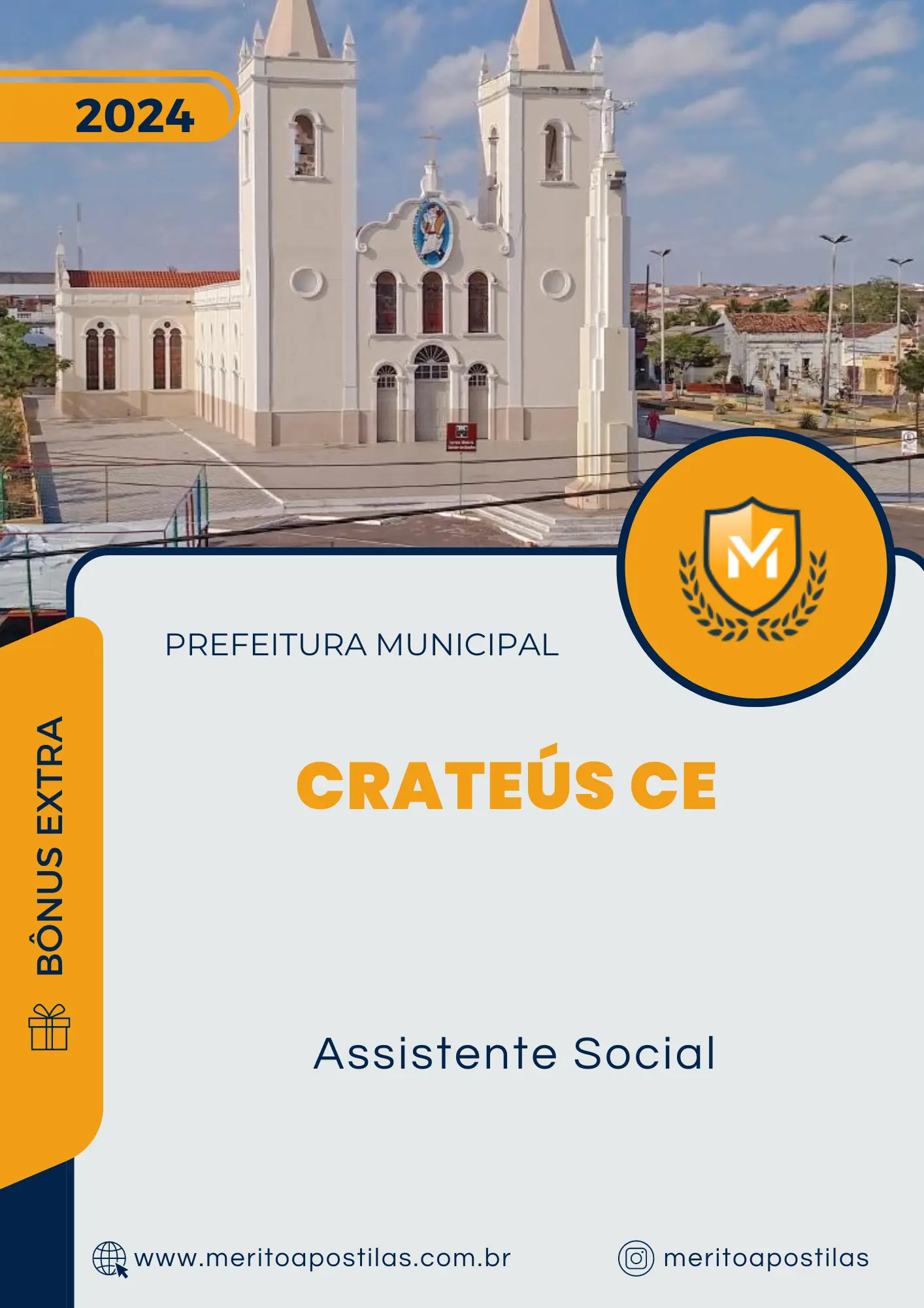 Apostila Assistente Social Prefeitura de Crateús CE 2024