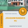 Apostila Assistente Social Prefeitura de Joaquim Nabuco PE 2024