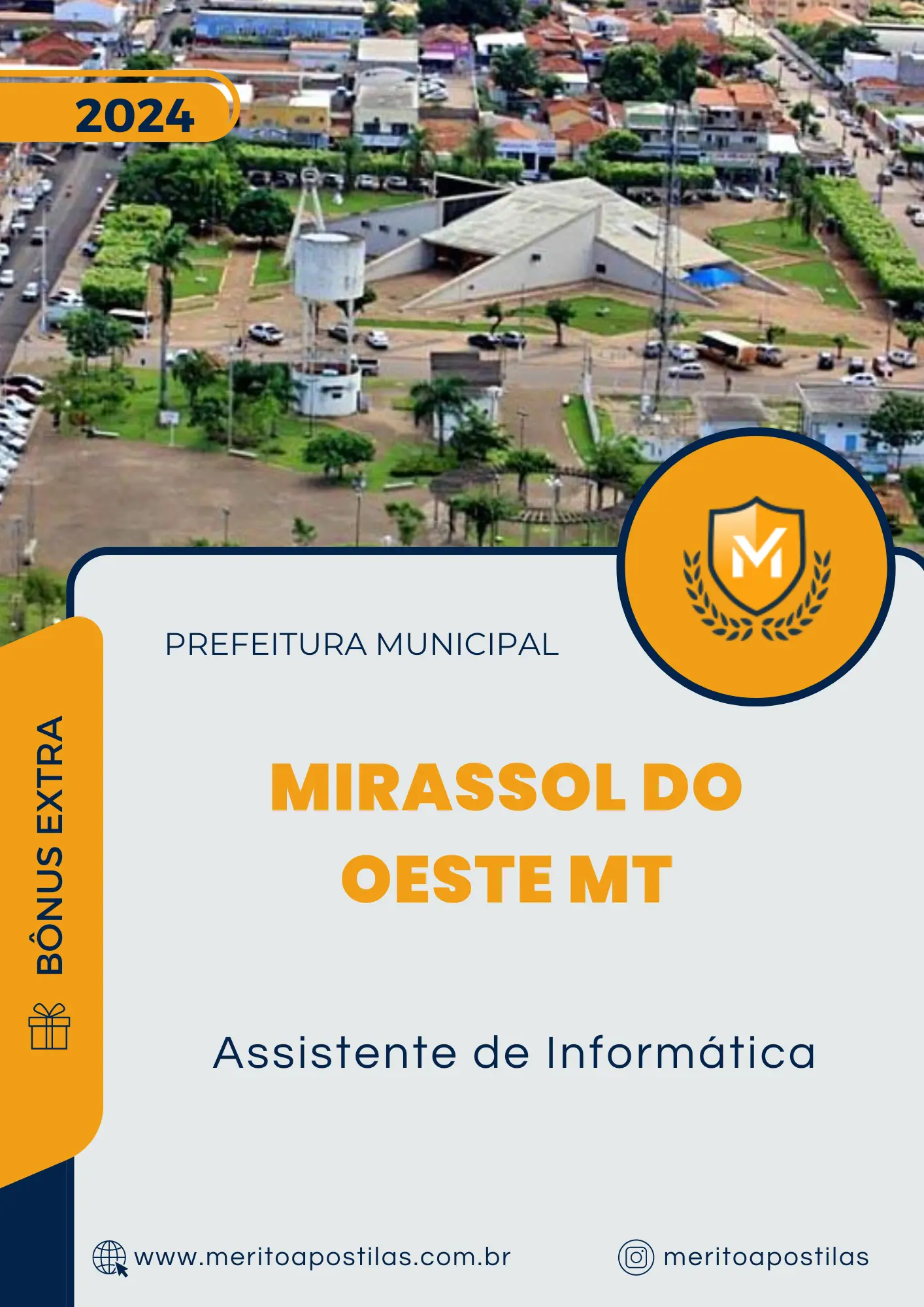 Apostila Assistente de Informática Prefeitura de Mirassol do Oeste MT 2024