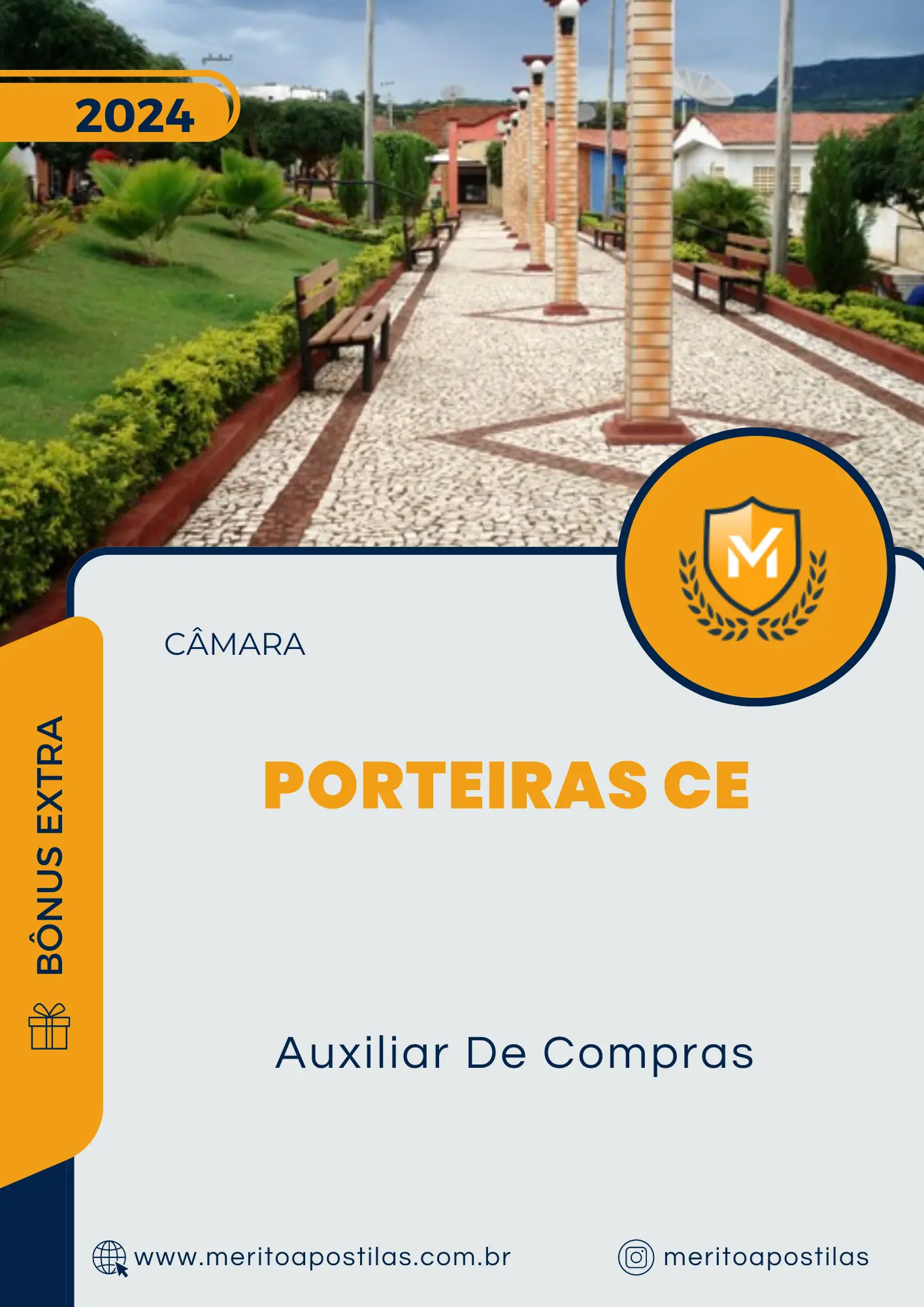 Apostila Auxiliar De Compras Câmara de Porteiras CE 2024