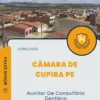 Apostila Auxiliar De Consultório Dentário Concurso Câmara de Cupira PE 2024