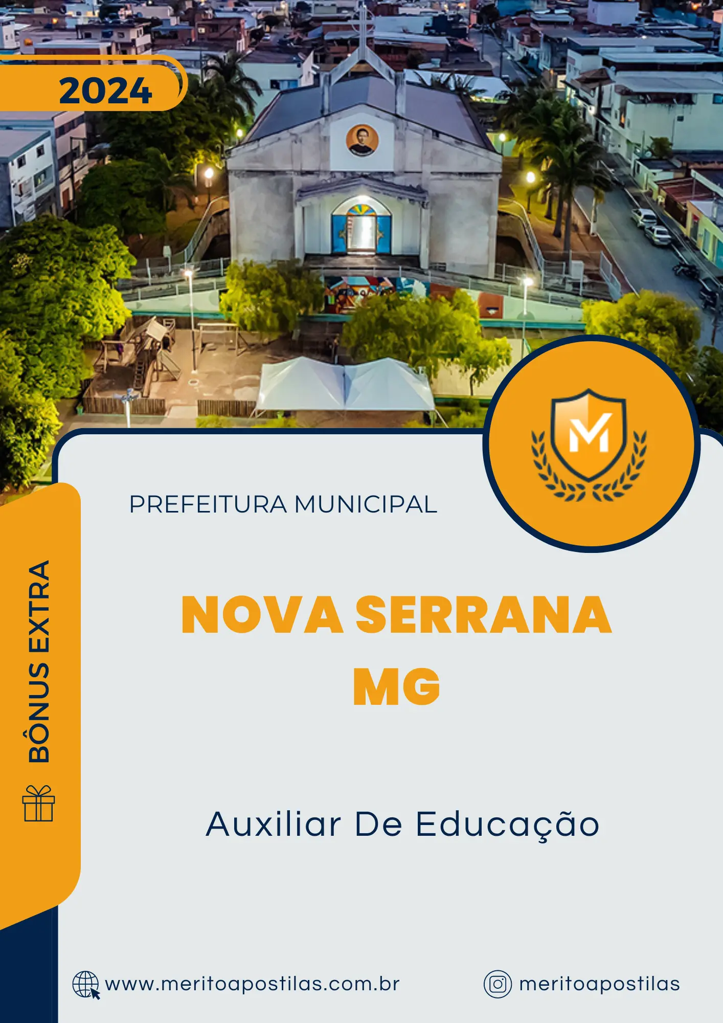 Apostila Auxiliar De Educação Prefeitura de Nova Serrana MG 2024