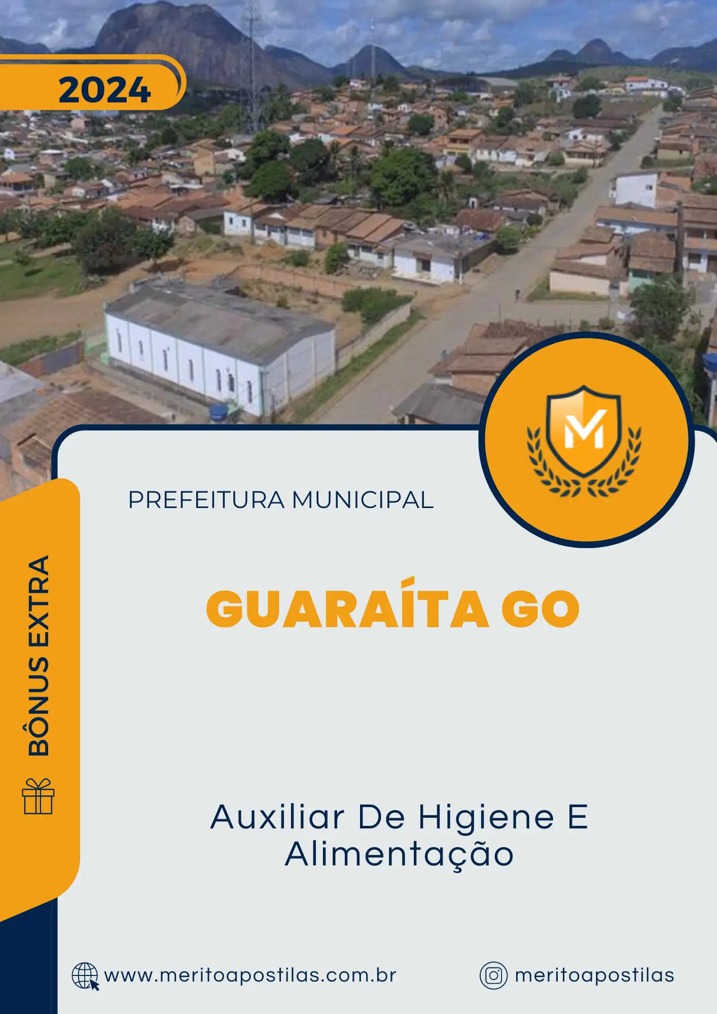 Apostila Auxiliar De Higiene E Alimentação Prefeitura de Guaraíta GO 2024