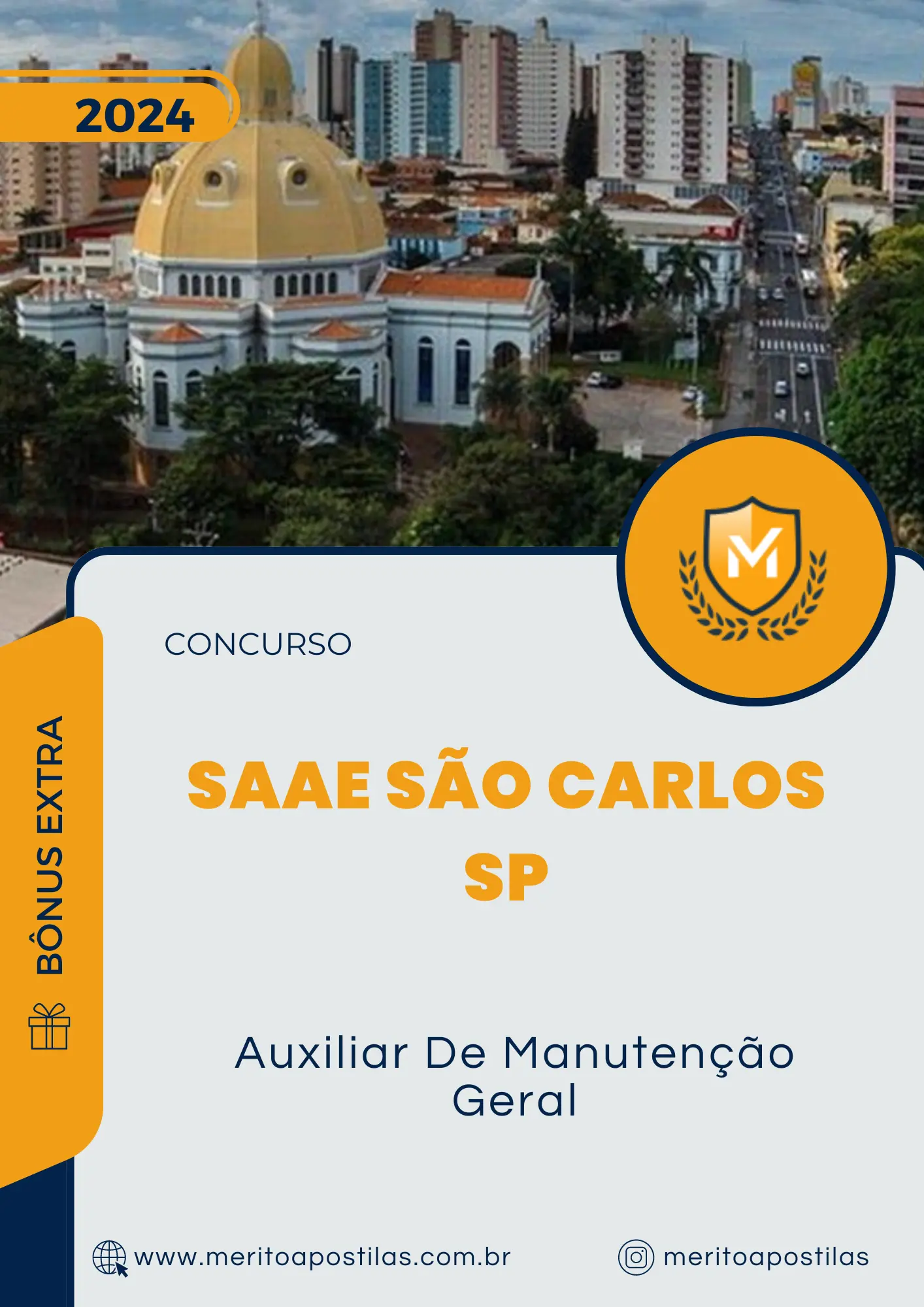 Apostila Auxiliar De Manutenção Geral Concurso SAAE São Carlos SP 2024