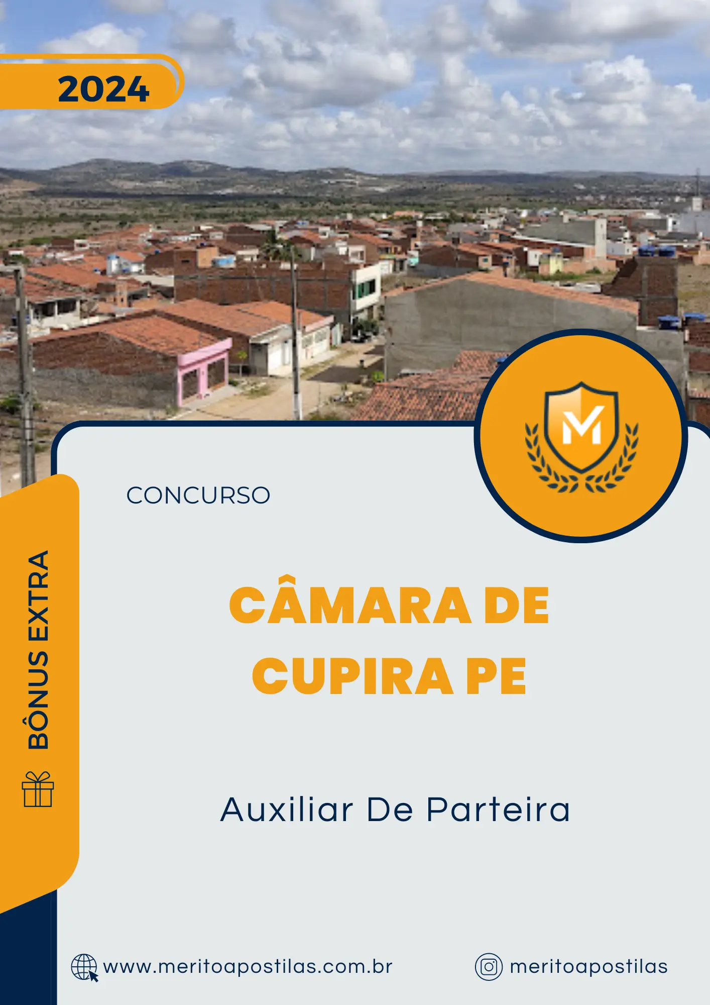 Apostila Auxiliar De Parteira Concurso Câmara de Cupira PE 2024