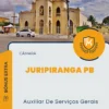 Apostila Auxiliar De Serviços Gerais Câmara de Juripiranga PB 2024